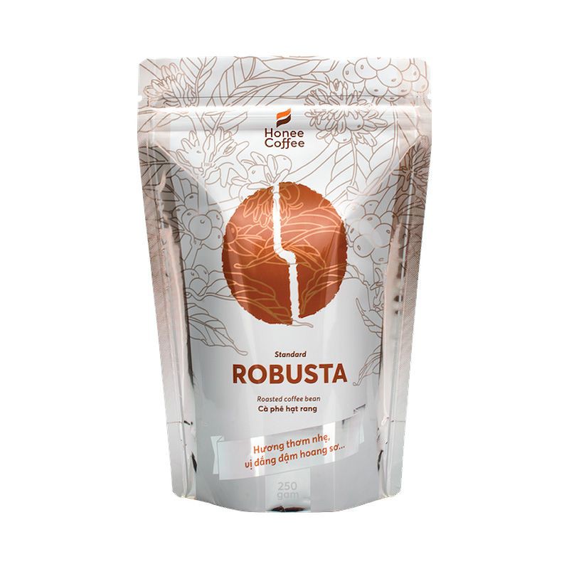 Cà Phê Hạt Robusta Honee Coffee 250G