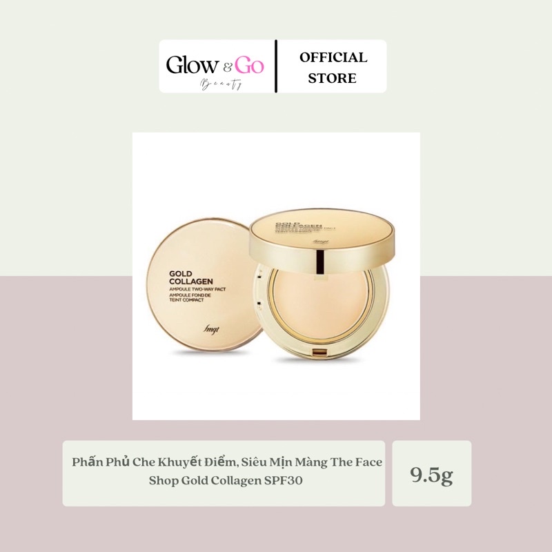 Phấn Phủ Che Khuyết Điểm, Siêu Mịn Màng Gold Collagen SPF30 ( 100% From South Korea)