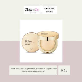 Phấn Phủ Che Khuyết Điểm, Siêu Mịn Màng Gold Collagen SPF30 ( 100% From South Korea)