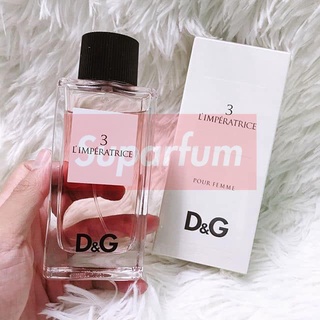 [CHÍNH HÃNG] Nước hoa nữ D"G 3 L’Imperatrice EDT