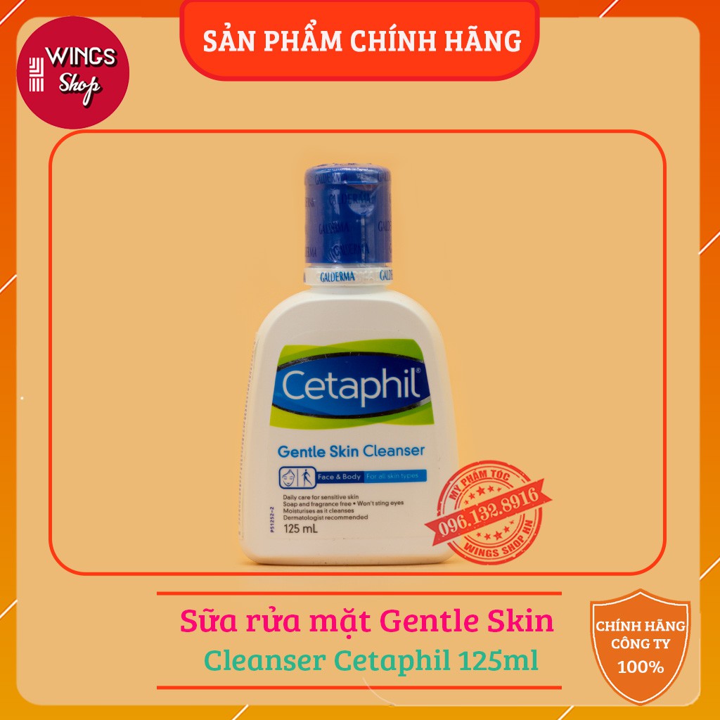 Sữa Rửa Mặt Cetaphil Gentle Skin Cleanser | Làm Sạch Dịu Nhẹ cho Da Nhạy Cảm | Hàng Chính Hãng