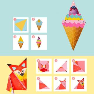 Bộ 152 Giấy Xếp Hình Origami