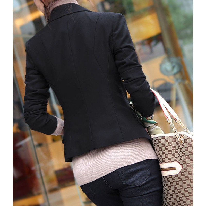 FREESHIP ĐƠN 99K_ ☛☏❤Fashion Womens Coat Slim Office Ladies Blazer One Button Suit