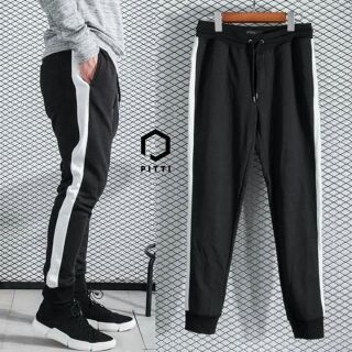 Quần jogger nỉ 1 sọc to (có ảnh thật)