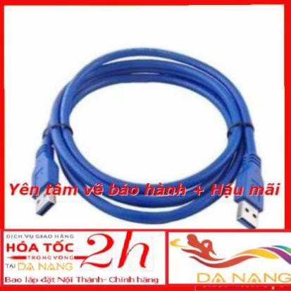 --sale000 **TRỢ GIÁ 2021** Dây cáp usb 2 đầu dương 60cm | Dây usb 2 đầu đực chuẩn 3.0