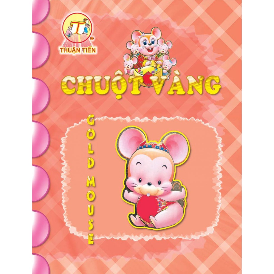 Tập Học Sinh Thuận Tiến 96 Trang 200 Trang - Chuột Vàng 4 ô ly định lượng giấy 80gsm