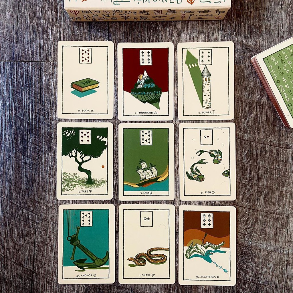 Bài Green Glyphs Lenormand