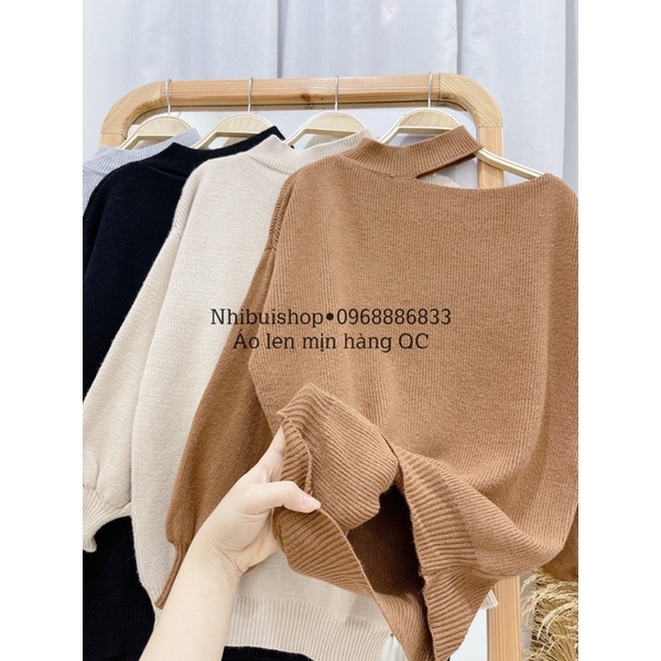 ÁO LEN KHOÉT VAI SEXY (HÀNG ĐẸP) | BigBuy360 - bigbuy360.vn