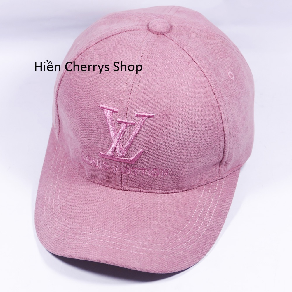 Mũ lưỡi trai ❤️ Nón kết thêu hình chữ chất liệu nhung cao cấp form unisex nam nữ
