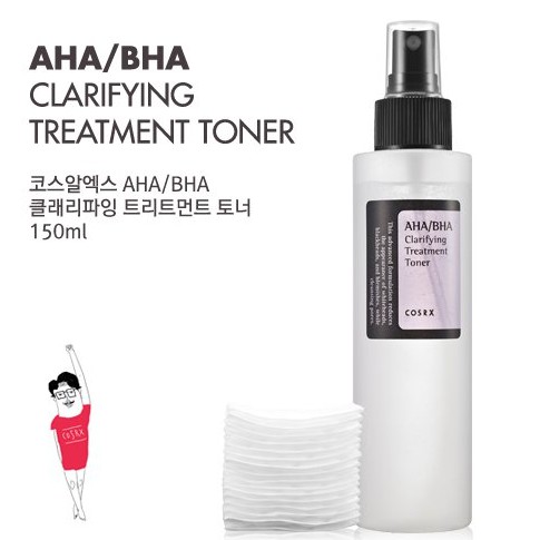 Nước hoa hồng làm sạch Glycolic Acid Cosrx Aha/Bha Clarifying Treatment Toner | BigBuy360 - bigbuy360.vn