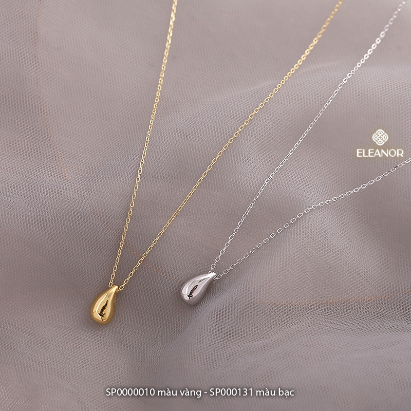 Dây chuyền nữ titan Eleanor Accessories hình giọt nước basic phụ kiện trang sức 0010