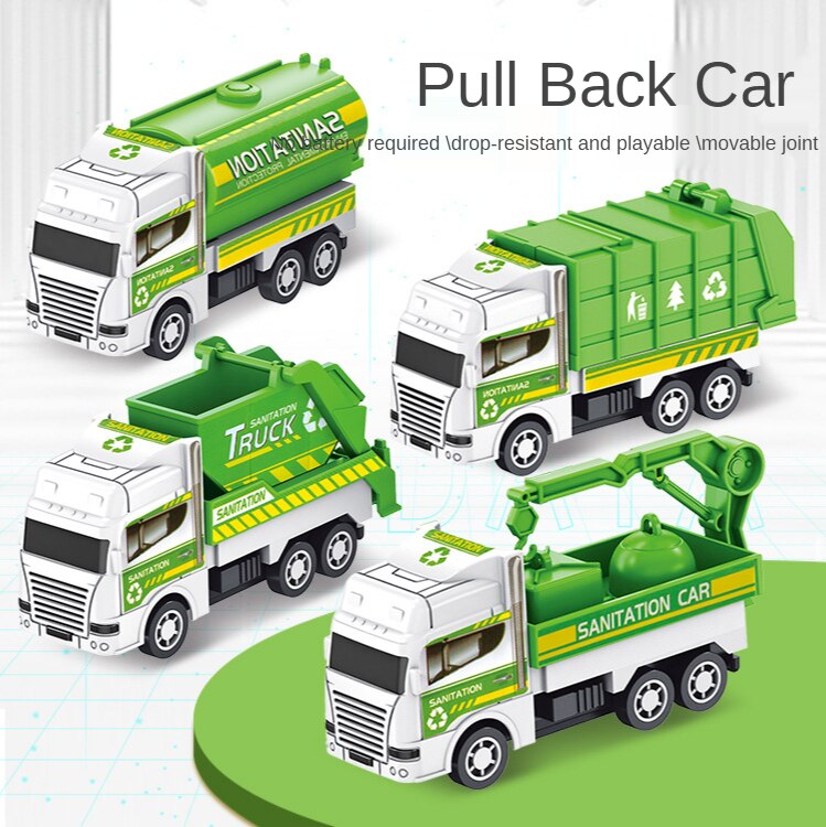 1 Xe Tải Đồ Chơi Mini Bằng Nhựa Màu Ngẫu Nhiên Cho Bé