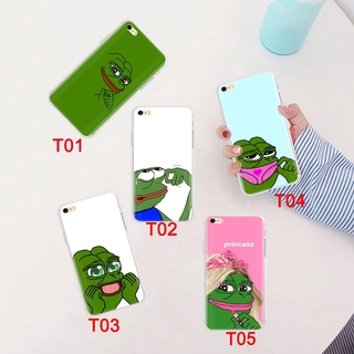 Ốp điện thoại mềm trong suốt họa tiết chú ếch Pepe hoạt hình 216GT cho iPhone 12 Mini 11 Pro XS Max X XR