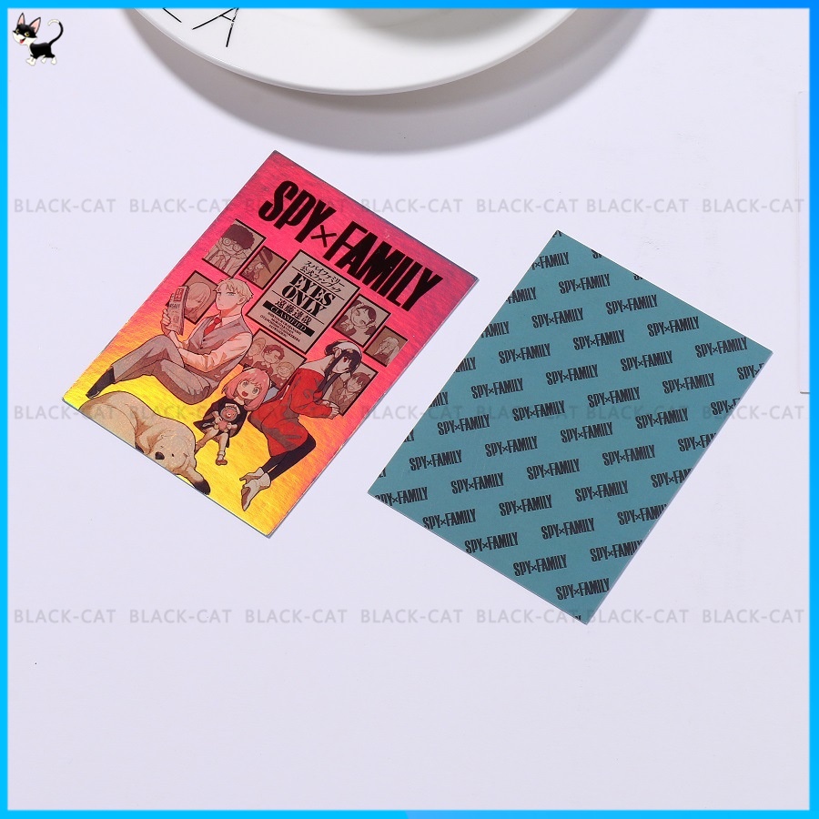 Bộ Sưu Tập Thẻ Laser Card Anya Yor Trong Anime Spyxfamily Phiên Bản Giới Hạn
