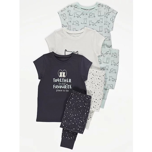 Set 3 bộ pyjamas Geo uk