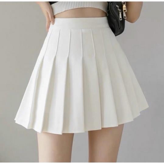 Chân váy tennis xếp ly Chân váy ngắn chữ A lưng cao có quần trong chống lộ trẻ trung năng động | BigBuy360 - bigbuy360.vn