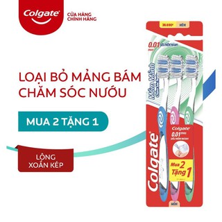 Lô 2+1 bàn chải đánh răng Colgate chăm sóc nướu