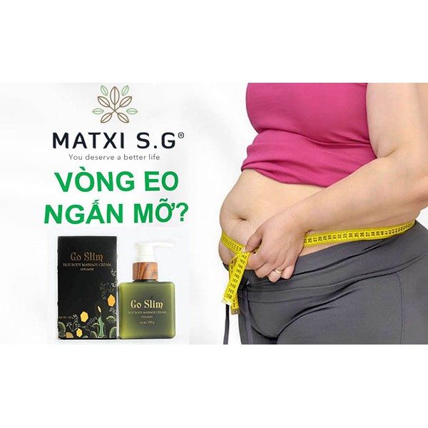 Kem Tan Mỡ GoSlim + Tặng Đai Nịt Bụng Cao Cấp (Mẫu Mới Nhất)