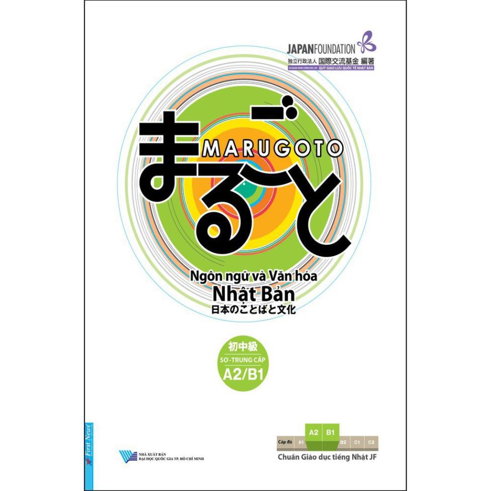 Sách - Marugoto Ngôn ngữ và văn hóa Nhật Bản Sơ trung cấp (A2/B1) - First News