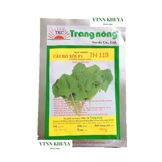 Hạt giống Cải bó xôi chất lượng
