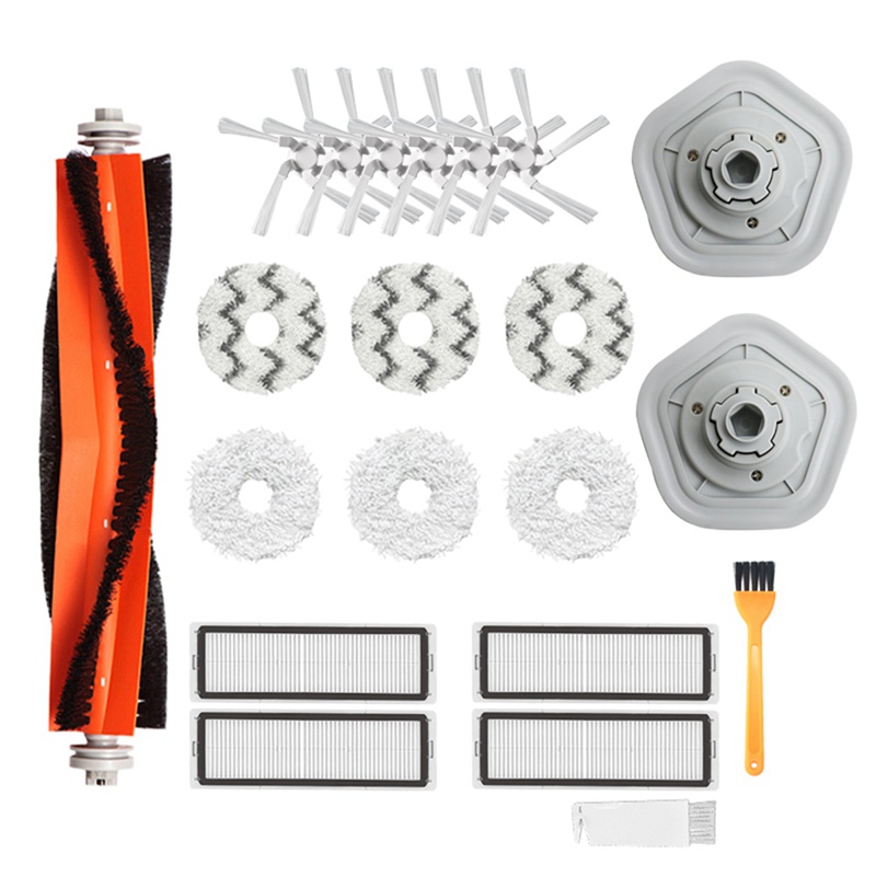 Bộ Cọ Chính Và Khăn Lau Thay Thế Cho Robot Hút Bụi Xiaomi Dreame Bot W10