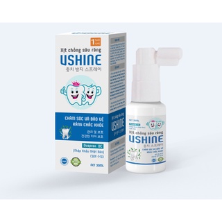 Xịt Chống Sâu Răng VSHINE - Chai 30ml - Hỗ Trợ Ngăn Ngừa Mủn Răng, Hà Răng, Sún Răng, Đau Răng Và Sâu Răng