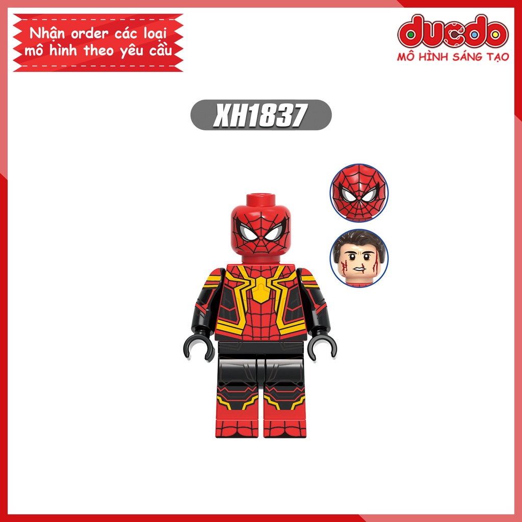 Minifigures nhân vật Spider Man người nhện không còn nhà - Đồ chơi Lắp ghép Xếp hình Mini Iron Man Mô hình XINH X0328