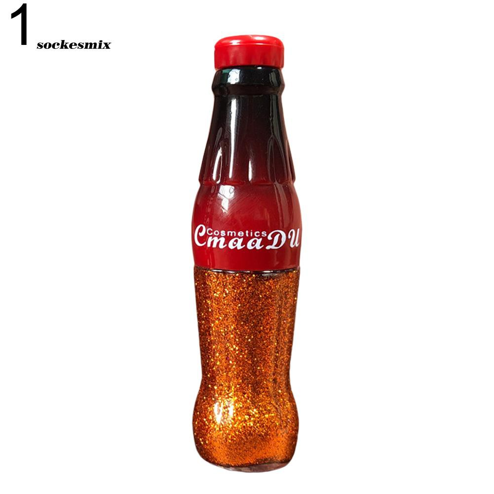 [Hàng mới về] Kẻ mắt màu nhũ không thấm nước hình chai coca độc đáo CmaaDu | BigBuy360 - bigbuy360.vn