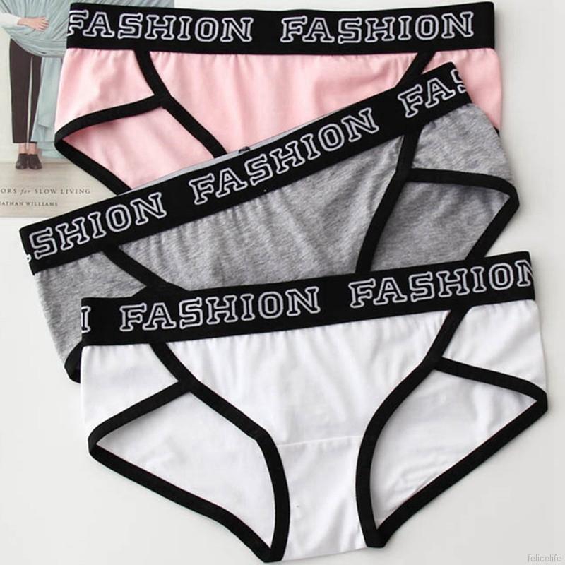 Quần lót bằng cotton phối viền quyến rũ cho nữ