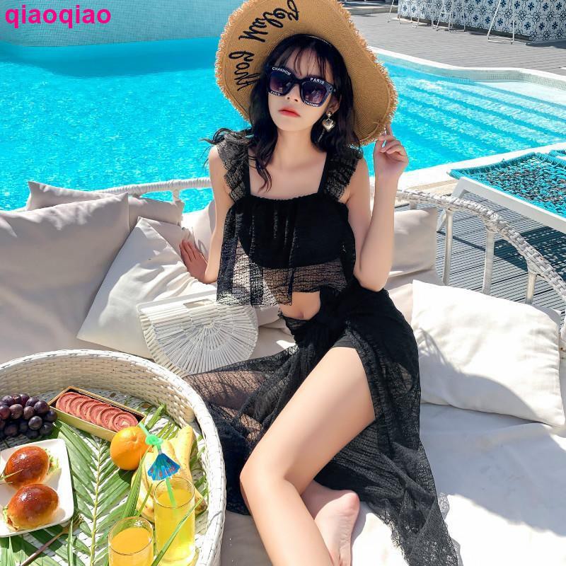 Bộ Bikini Kèm Áo Khoác Ngoài Thời Trang Hàn Quốc 2021 | BigBuy360 - bigbuy360.vn