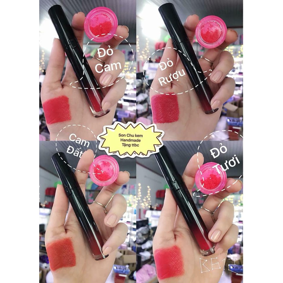 Son kem chu Handmade kèm dưỡng