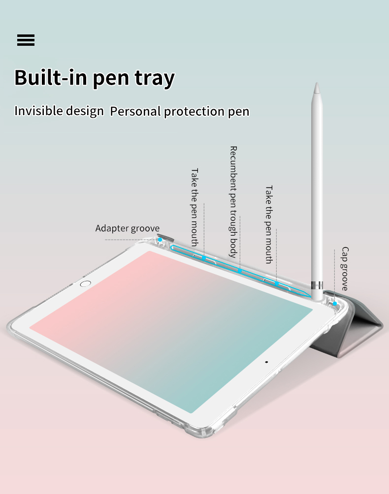 Vỏ Bảo Vệ GOOJODOQ Cho Ipad Air 4 10.9 Pro 11 2020 2018 10.2 Ipad Air 2 3 Mini 4 5 Thế Hệ 6 7 8