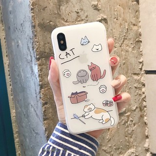 Ốp Lưng Iphone Hình Mèo Cute