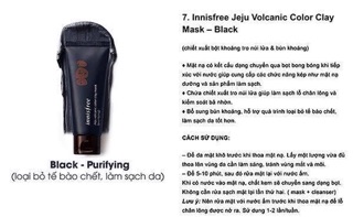 Mặt nạ Jeju Innisfree núi lửa