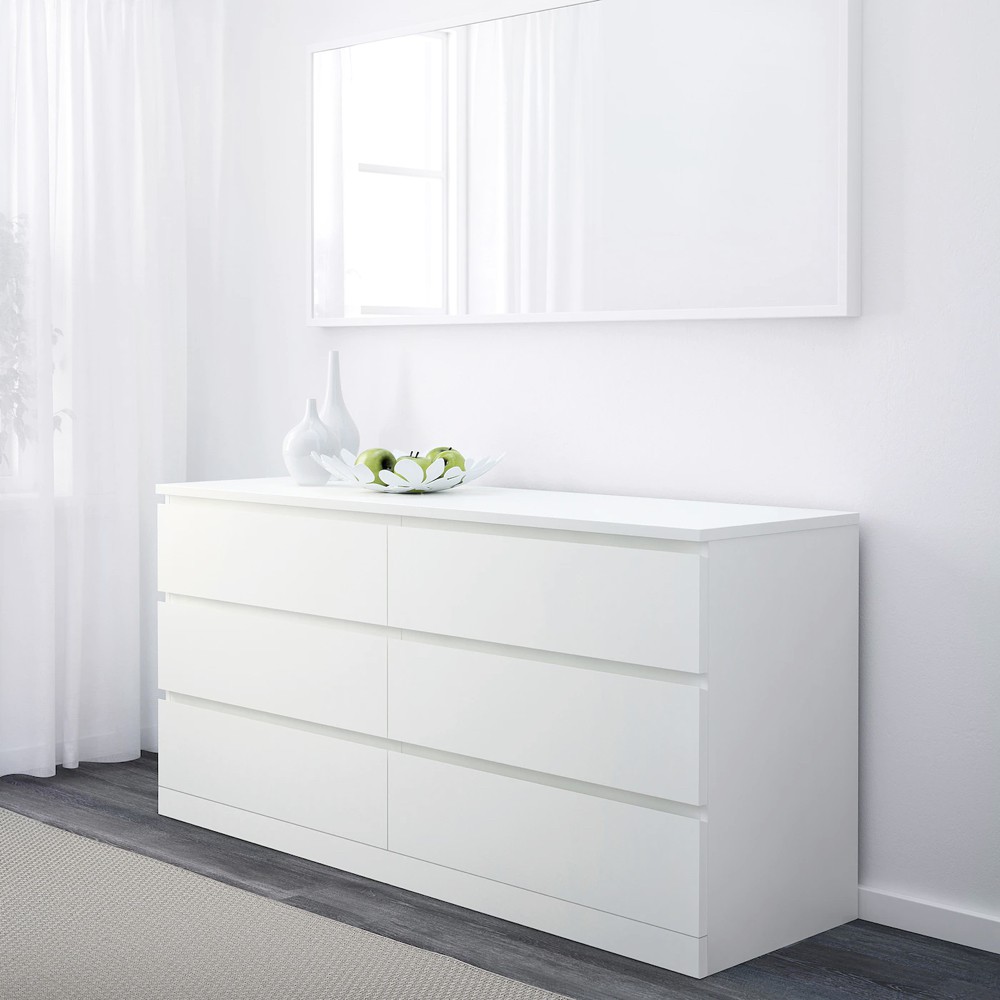 [Freeship Tp.HCM] Tủ đựng đồ MDF cao cấp MALM 6 ngăn kéo, thiết kế IKEA kiểu dáng phong cách Bắc Âu hiện đại | BigBuy360 - bigbuy360.vn