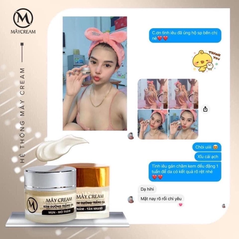 KEM DƯỠNG TRẮNG DA MÂY CREAM NEW 2020