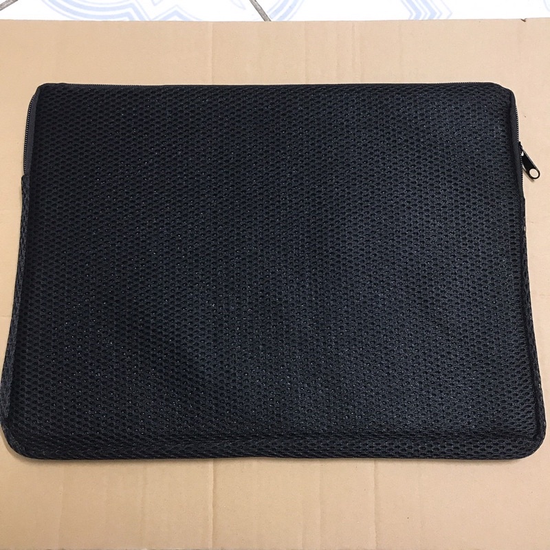 Túi Chống Sốc Laptop lưới,  túi vải màu đen và màu xám cỡ 13Inch, 14 Inch, 15.6 Inch - Túi xách đựng laptop nam nữ