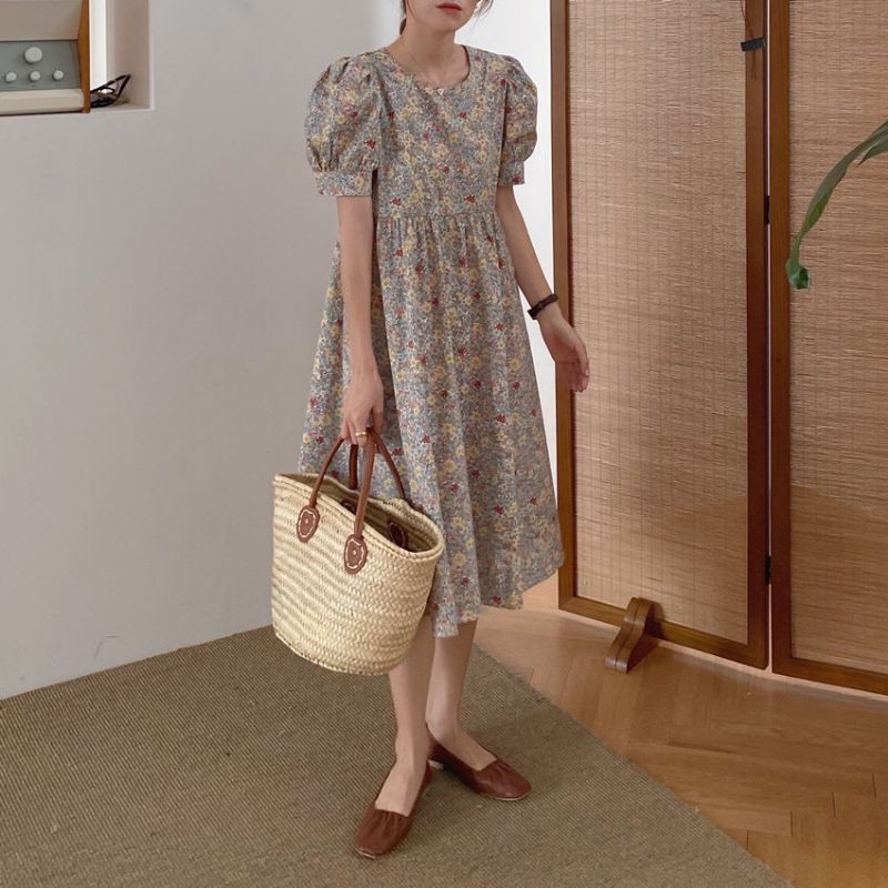 Váy babydoll thô mát nhiều màu - Đầm babydoll (hàng sẵn) | BigBuy360 - bigbuy360.vn