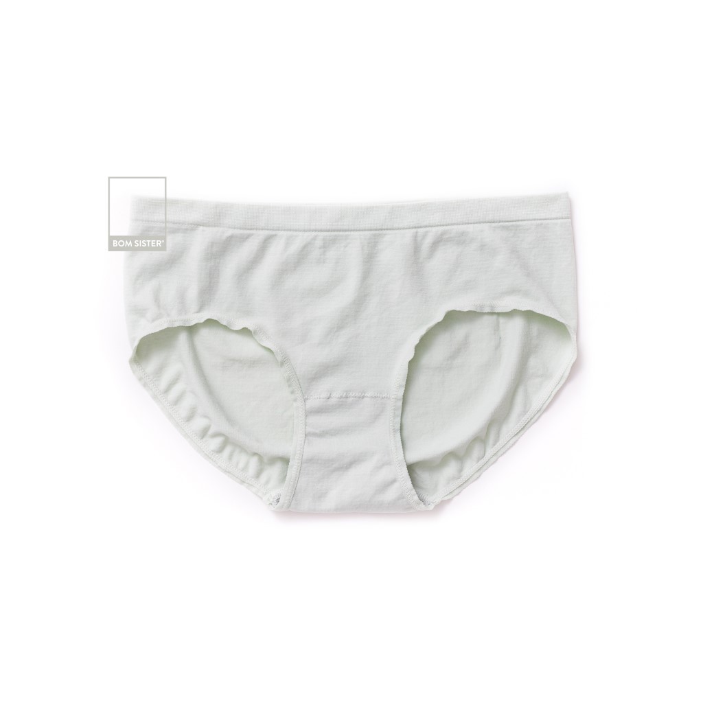 [Mã FAMALLT5 giảm 15% đơn 150k] Quần lót cotton pha màu trơn lưng vừa BOM SISTER Q1102 | BigBuy360 - bigbuy360.vn
