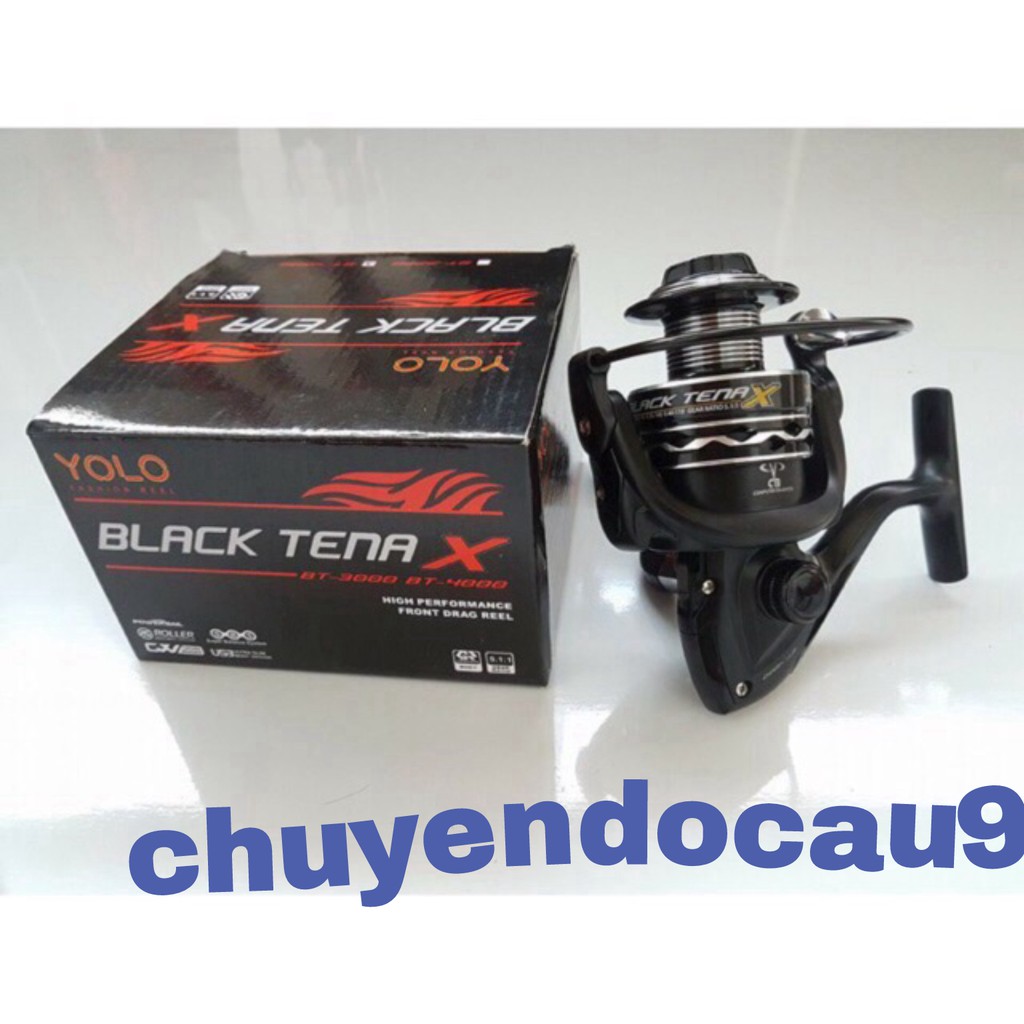 Máy Câu Cá YOLO black Tena X 6000 chính hãng máy câu cực khoẻ quay êm y hình (rẻ vô địch)