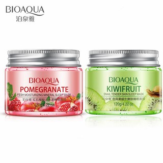 [Hàng mới về] Mặt nạ ngủ tinh chất trái cây BIOAQUA dưỡng ẩm sâu