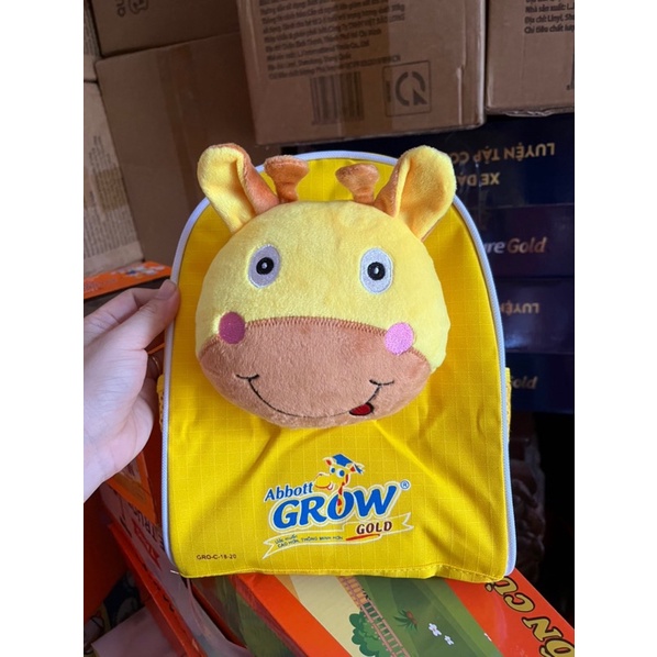 Balo bông hươu cho bé - hàng khuyến mãi sữa grow