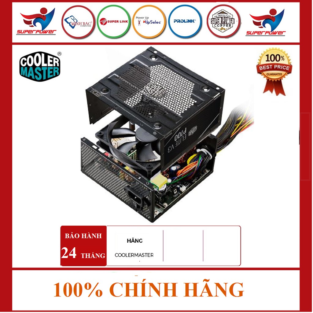 [Mã 254ELSALE giảm 7% đơn 300K] Nguồn máy tính Cooler Master Elite V3 230V PC700 Box - HÀNG CHÍNH HÃNG