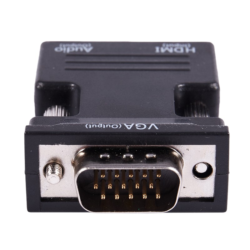 1080P HDMI Female to VGA Male with Audio Output Cable Converter