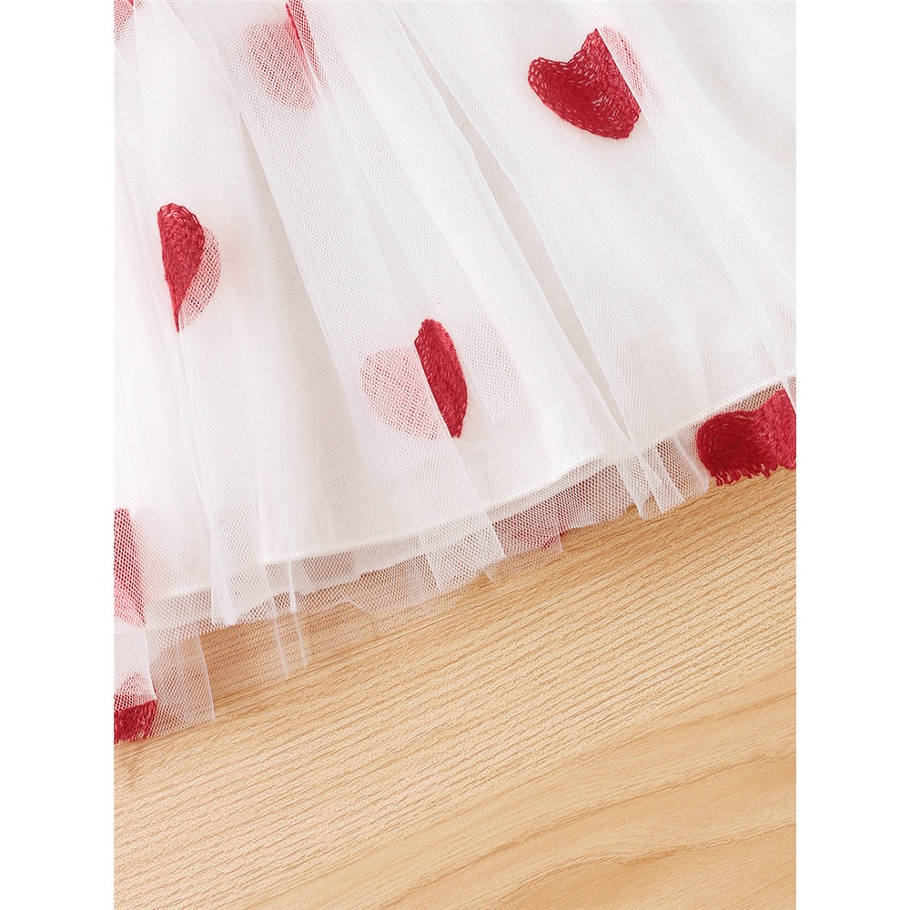 Set quần áo Mikrdoo 3 món gồm áo liền quần + chân váy tuyn kèm băng đô thời trang hè cho bé gái