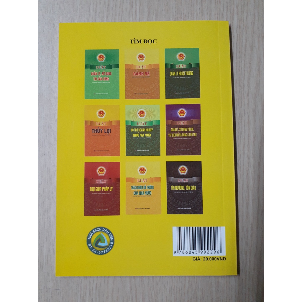 Sách Luật - Luật Ngân Hàng Nhà Nước Việt Nam