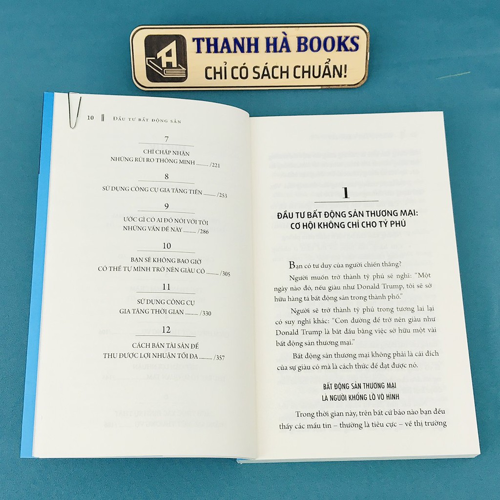 Sách - Đầu Tư Bất Động Sản - Cách thức khởi nghiệp và thu lợi nhuận lớn- Thanh Hà Books