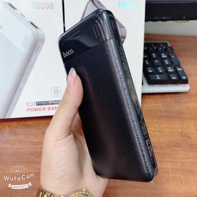 Sạc Dự Phòng Hoco CJ1 Dung Lượng 10000mah - 2 Cổng Sạc Nhanh 2.1A