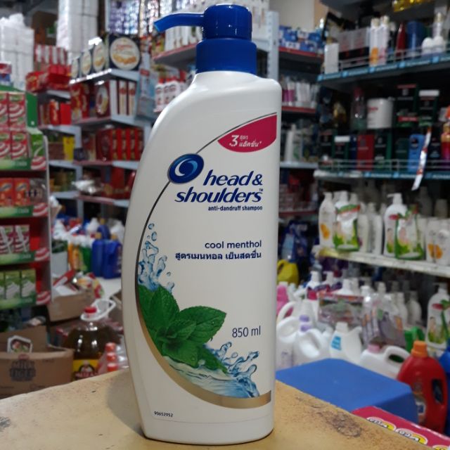 Dầu gội đầu head&amp;shoulders hương bạc hà -850g