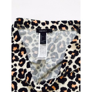 Quần biker short da beo đen